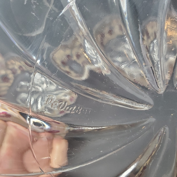 VTG 🌺 Cerve DeValbor Italy Purple and Gold Floral Fruit Bowls, set of 5 - Picture 3 of 4